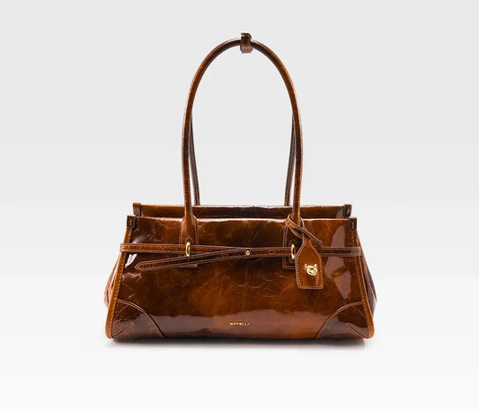 Élodie Leather Shoulder Bag
