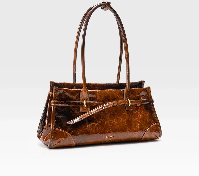 Élodie Leather Shoulder Bag